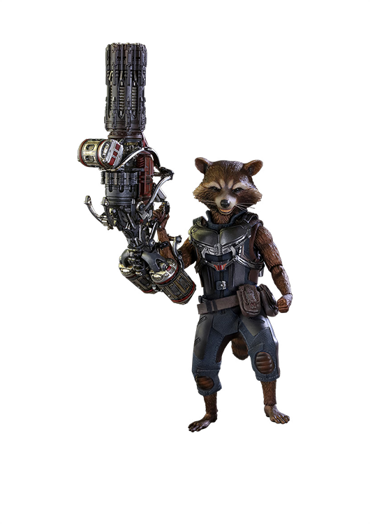 HOT TOYS MARVEL GUARDIANS OF THE GALAXY VOL. 2 - ROCKET (DELUXE VERSION) MMS411