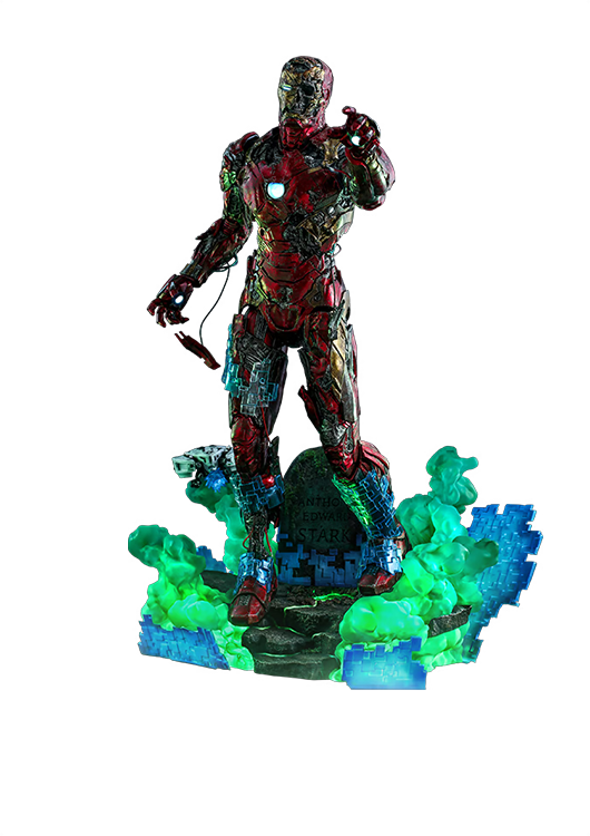 HOT TOYS MARVEL SPIDER-MAN: FAR FROM HOME MYSTERIO'S IRON MAN ILLUSION 1/6 MMS580 - Anotoys Collectibles