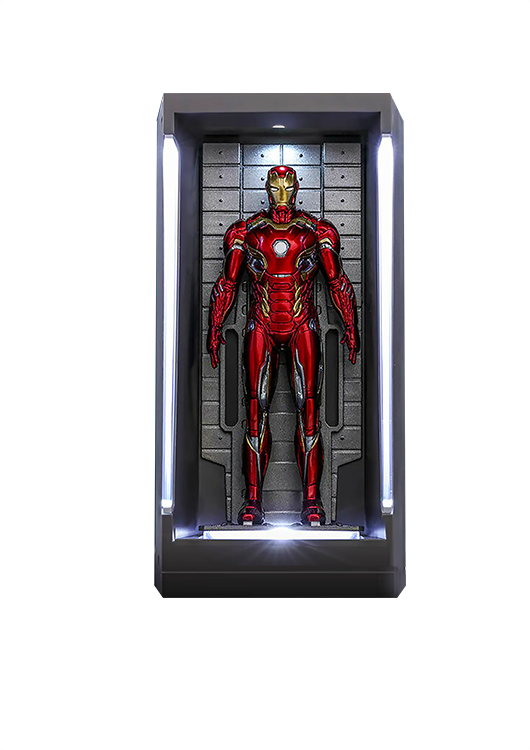 HOT TOYS MARVEL IRON MAN 3 HALL OF ARMOR MINIATURE COLLECTIBLE MARK XLV - MARK 45 MMSC014 - Anotoys Collectibles