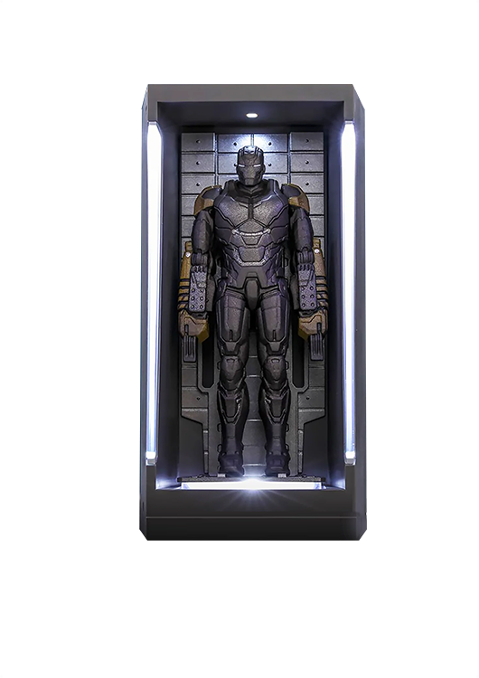 HOT TOYS MARVEL IRON MAN STRIKER WITH HALL OF ARMOR MINIATURE COLLECTIBLE MMSC017 - Anotoys Collectibles