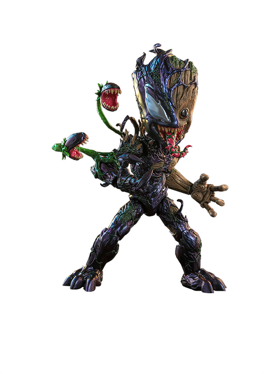 HOT TOYS MARVEL THE SPIDER-MAN: MAXIMUM VENOM - VENOMIZED GROOT LIFE-SIZE TMS027 - Anotoys Collectibles