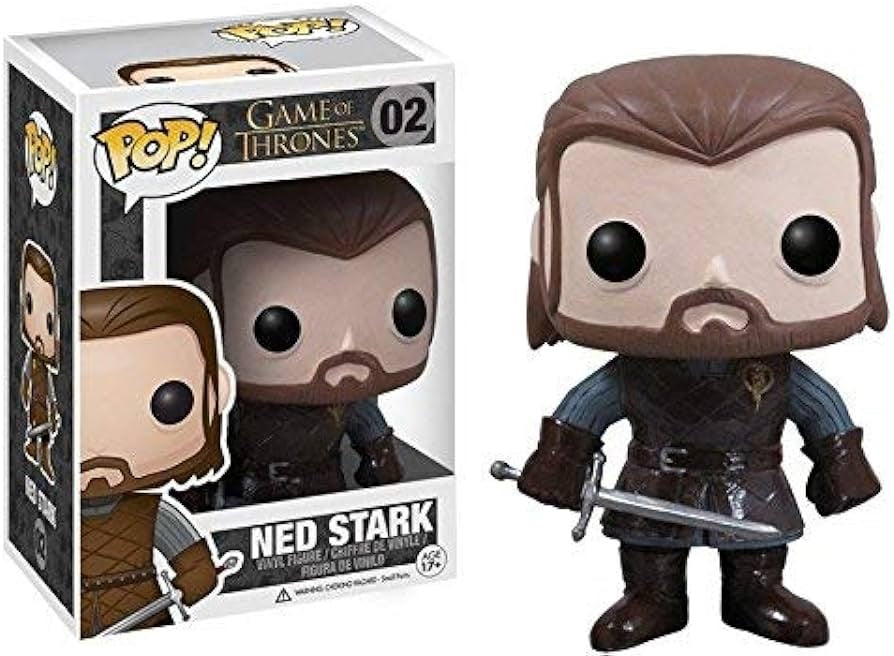 FUNKO POP! NED STARK #02 POP VINYL POP GAME OF THRONES - Anotoys Collectibles