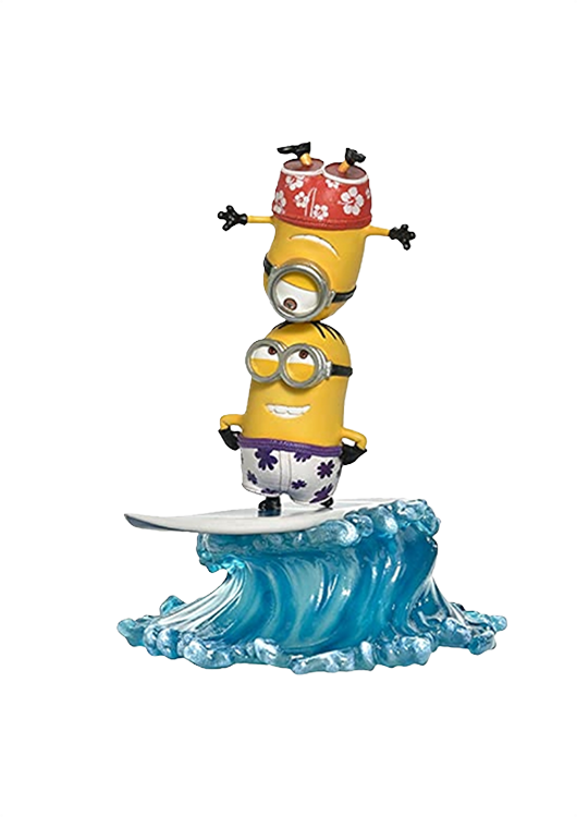 PRIME 1 STUDIO MINIONS ON SURFBOARD PCFMINI-06 - Anotoys Collectibles