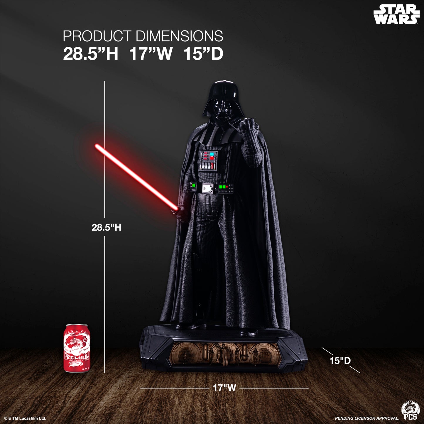 PCS DARTH VADER 1:3 STATUE - PCSSWDV13(PRE-ORDER)