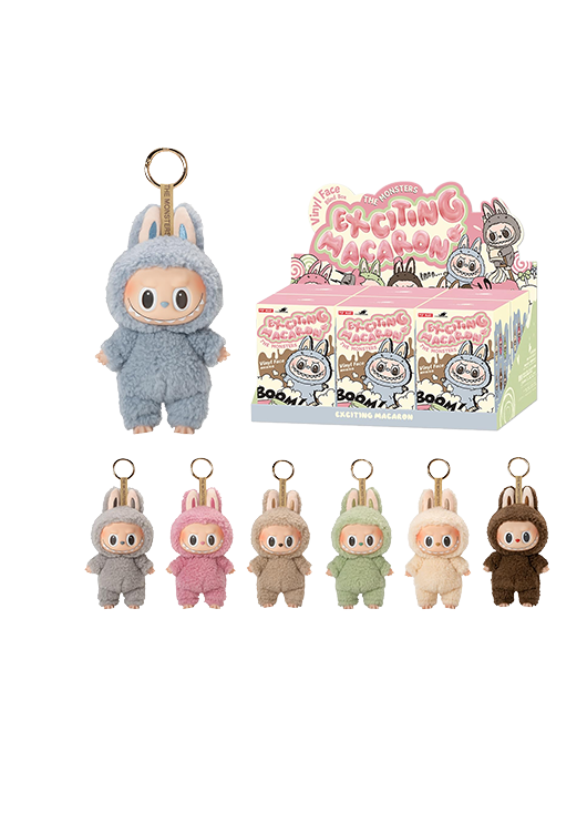 POP MART THE MONSTERS - EXCITING MACARON VINYL FACE BLIND BOX(WHOLE SET) - Anotoys Collectibles