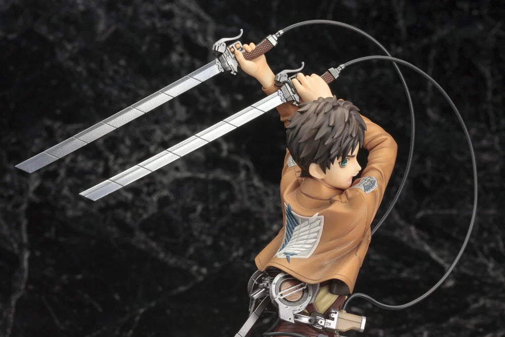 KOTOBUKIYA ARTFX J EREN YEAGER RENEWAL PACKAGE VER. - PV151 - Anotoys Collectibles