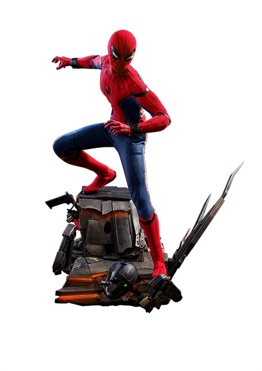 HOT TOYS MARVEL SPIDER-MAN: HOMECOMING SPIDER-MAN 1/4 COLLECTIBLE FIGURE - QS014 - Anotoys Collectibles