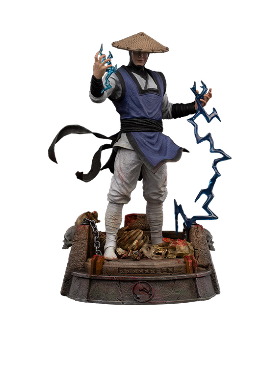 IRON STUDIOS MORTAL KOMBAT II RAIDEN 1/10 ART SCALE STATUE - Anotoys Collectibles