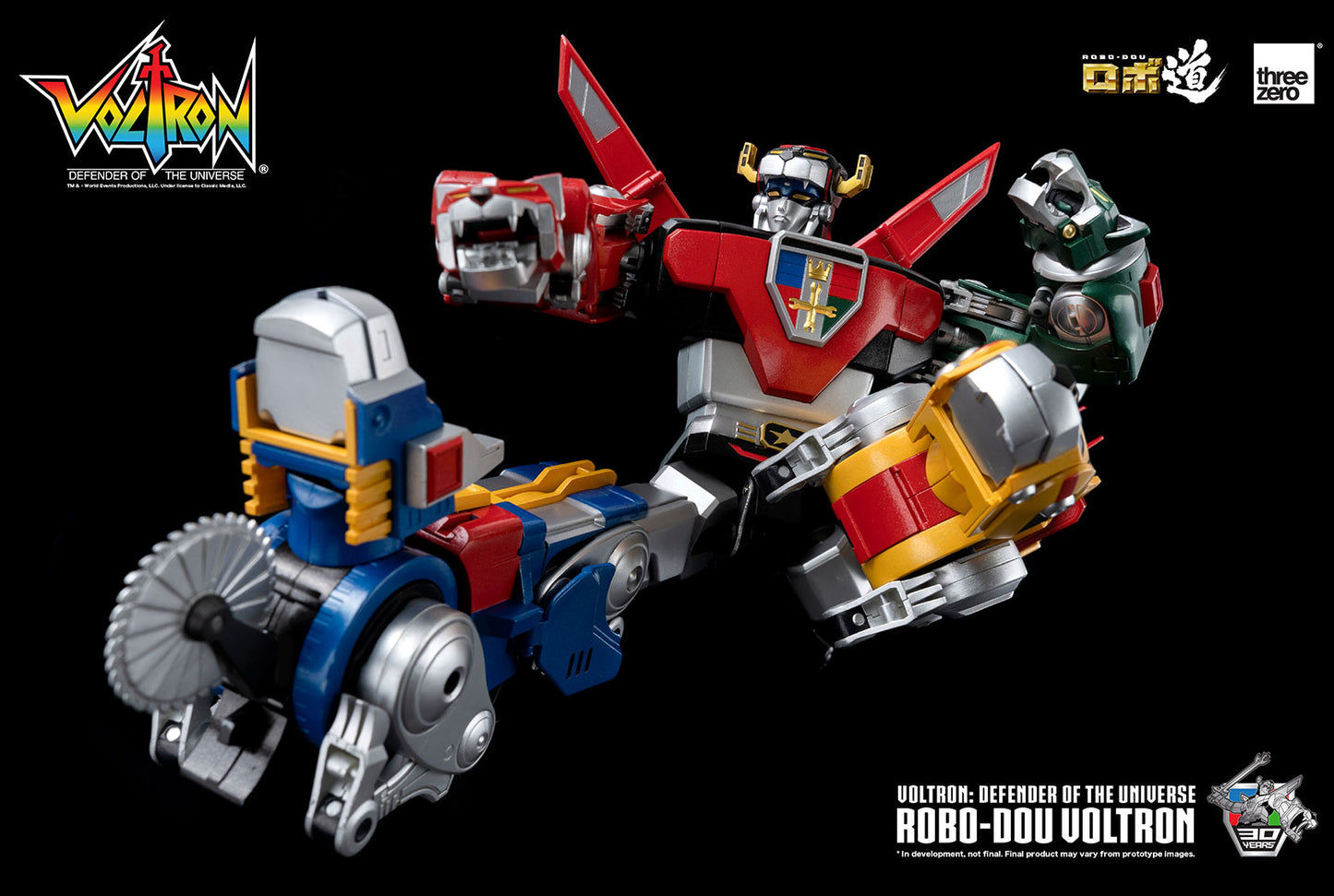THREEZERO VOLTRON: DEFENDER OF THE UNIVERSE ROBO-DOU VOLTRON - Anotoys Collectibles