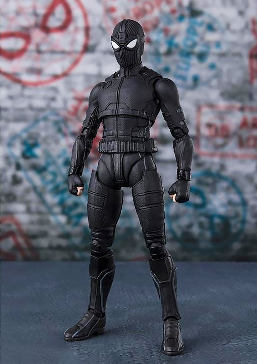 SH FIGUARTS SPIDERMAN FAR FROM HOME SPIDERMAN STEALTH SUIT - 57885 - Anotoys Collectibles
