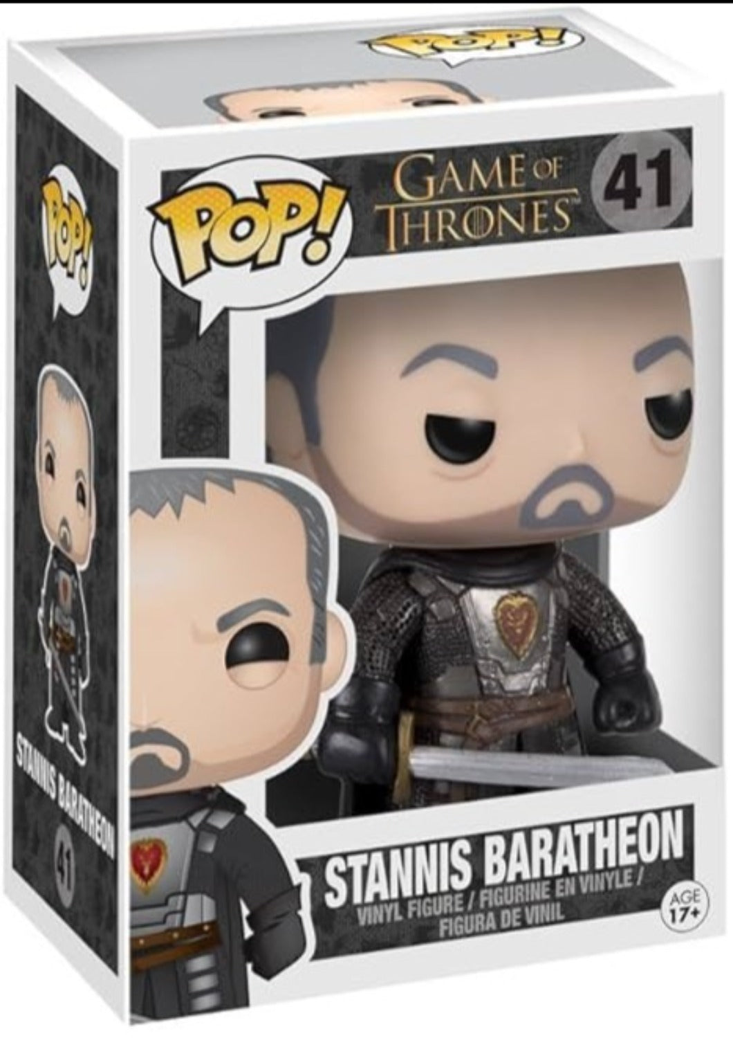 FUNKO POP VINYL GAME OF THRONES SERIES #41 STANNIS BARATHEON FIGURE - Anotoys Collectibles
