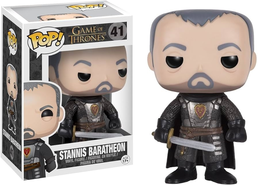 FUNKO POP VINYL GAME OF THRONES SERIES #41 STANNIS BARATHEON FIGURE - Anotoys Collectibles