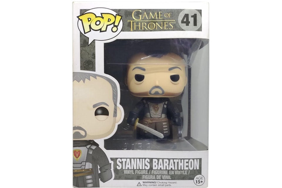 FUNKO POP VINYL GAME OF THRONES SERIES #41 STANNIS BARATHEON FIGURE - Anotoys Collectibles