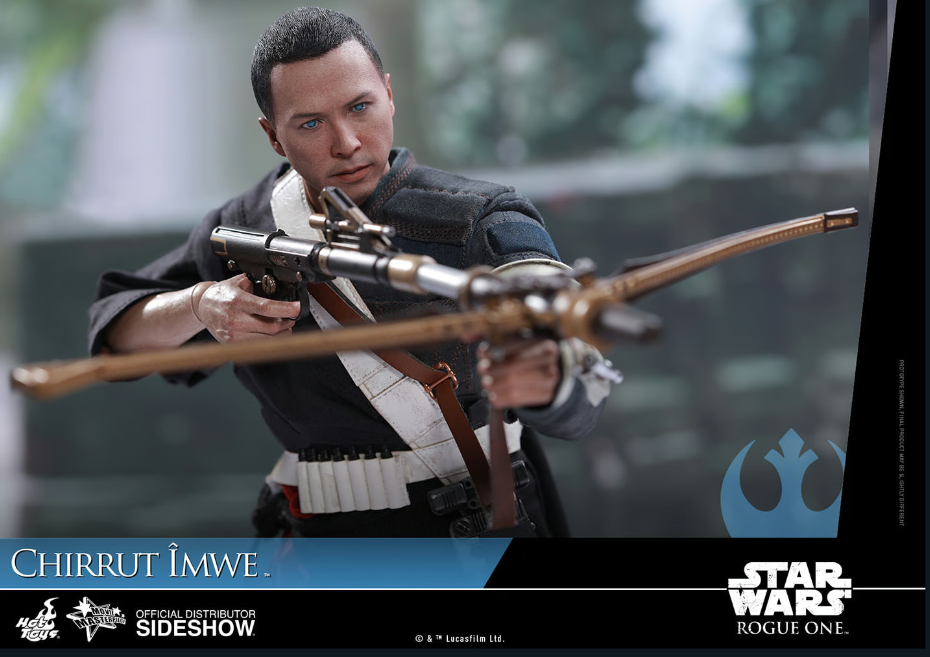 HOT TOYS STAR WARS ROGUE ONE CHIRRUT IMWE (DELUXE VERSION) 1/6 SCALE - MMS403 - Anotoys Collectibles