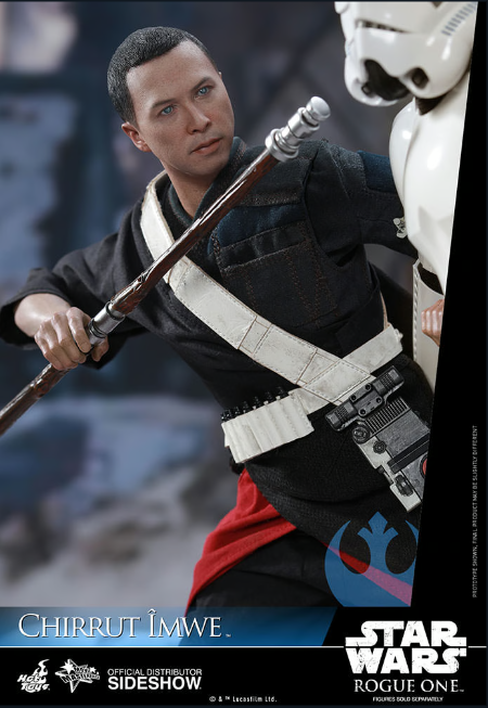 HOT TOYS STAR WARS ROGUE ONE CHIRRUT IMWE (DELUXE VERSION) 1/6 SCALE - MMS403 - Anotoys Collectibles