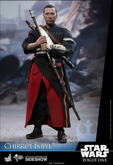 HOT TOYS STAR WARS ROGUE ONE CHIRRUT IMWE (DELUXE VERSION) 1/6 SCALE - MMS403 - Anotoys Collectibles