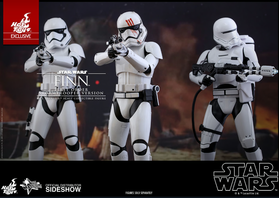 HOT TOYS STAR WARS EPISODE VI THE FORCE AWAKENS FINN FIRST ORDER STORM TROOPER - MMS367 - Anotoys Collectibles