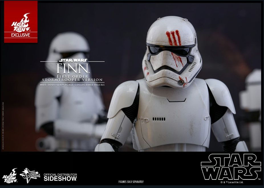 HOT TOYS STAR WARS EPISODE VI THE FORCE AWAKENS FINN FIRST ORDER STORM TROOPER - MMS367 - Anotoys Collectibles