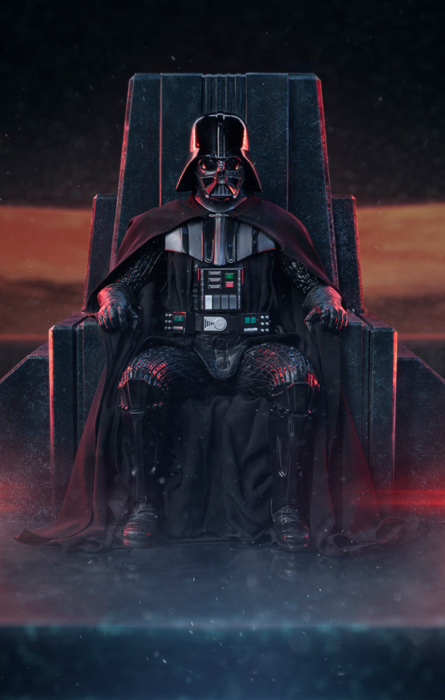 IRON STUDIOS DARTH VADER ON THRONE ART SCALE 1/10 - LUCSWR123125-10(PRE-ORDER) - Anotoys Collectibles