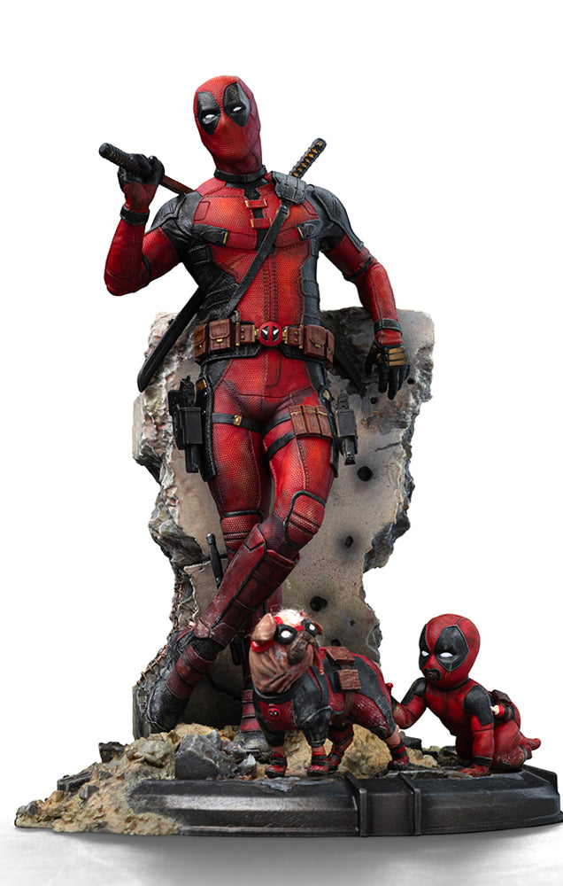 IRON STUDIOS DEADPOOL D&W 1/10 ART SCALE STATUE(PRE-ORDER) - Anotoys Collectibles