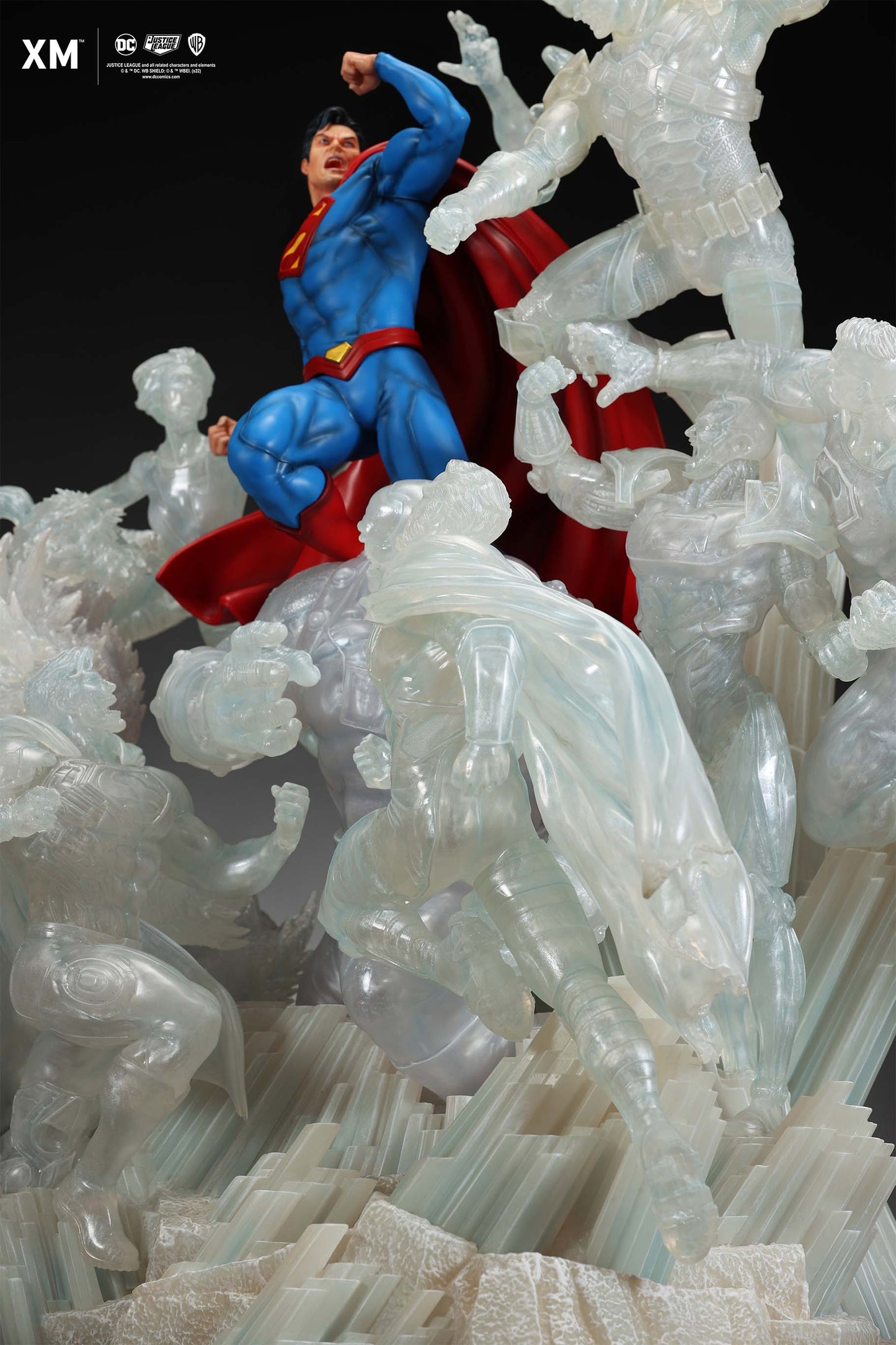 XM STUDIOS DC SUPERMAN - JUSTICE BY DAVID FINCH 1:6 SCALE (ICE VERSION) (PREORDER) - Anotoys Collectibles