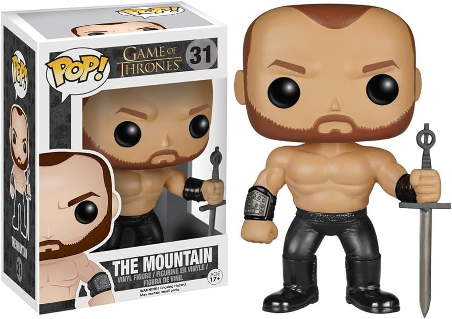FUNKO POP! GAME OF THRONES VINYL FIGURE THE MOUNTAIN # 31 - Anotoys Collectibles