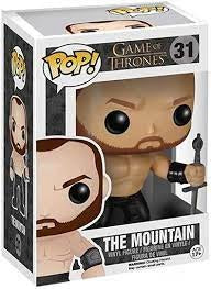 FUNKO POP! GAME OF THRONES VINYL FIGURE THE MOUNTAIN # 31 - Anotoys Collectibles