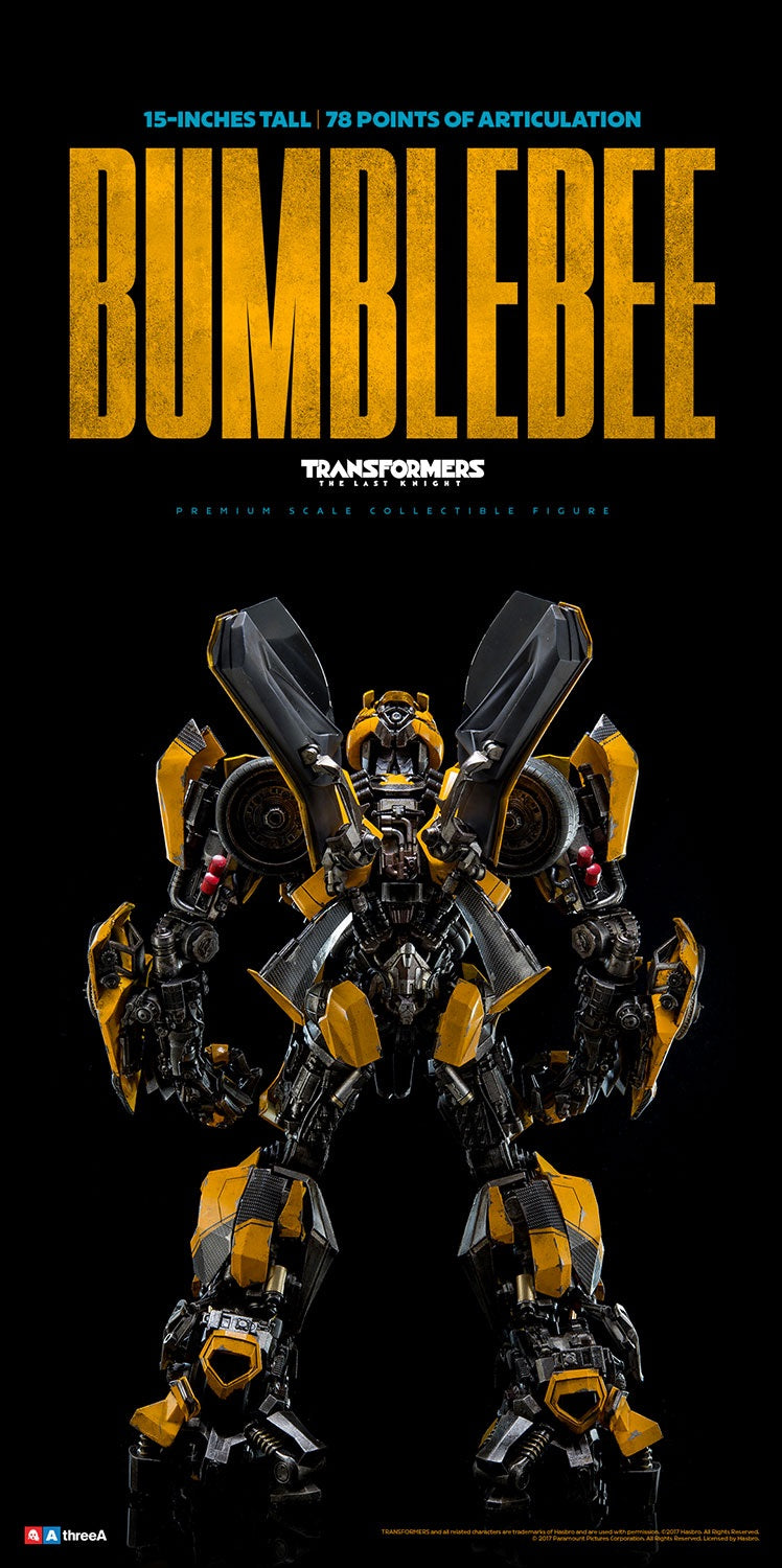 THREEA TRANSFORMERS THE LAST KNIGHT - BUMBLEBEE (REGULAR VERSION) - BUMBLEBEE3A - Anotoys Collectibles