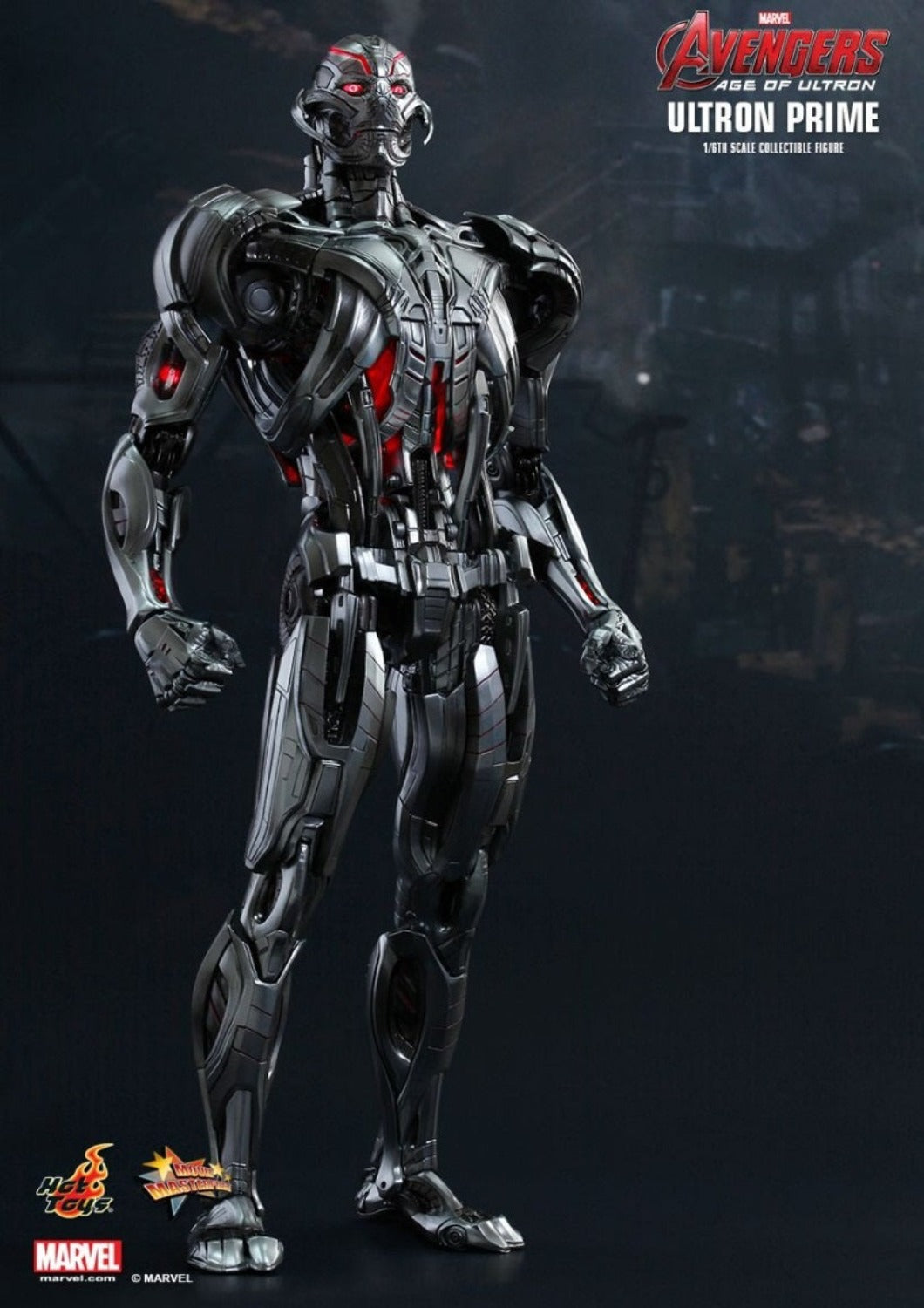HOT TOYS THE AVENGERS: AGE OF ULTRON - ULTRON PRIME 1/6 MMS284 - Anotoys Collectibles