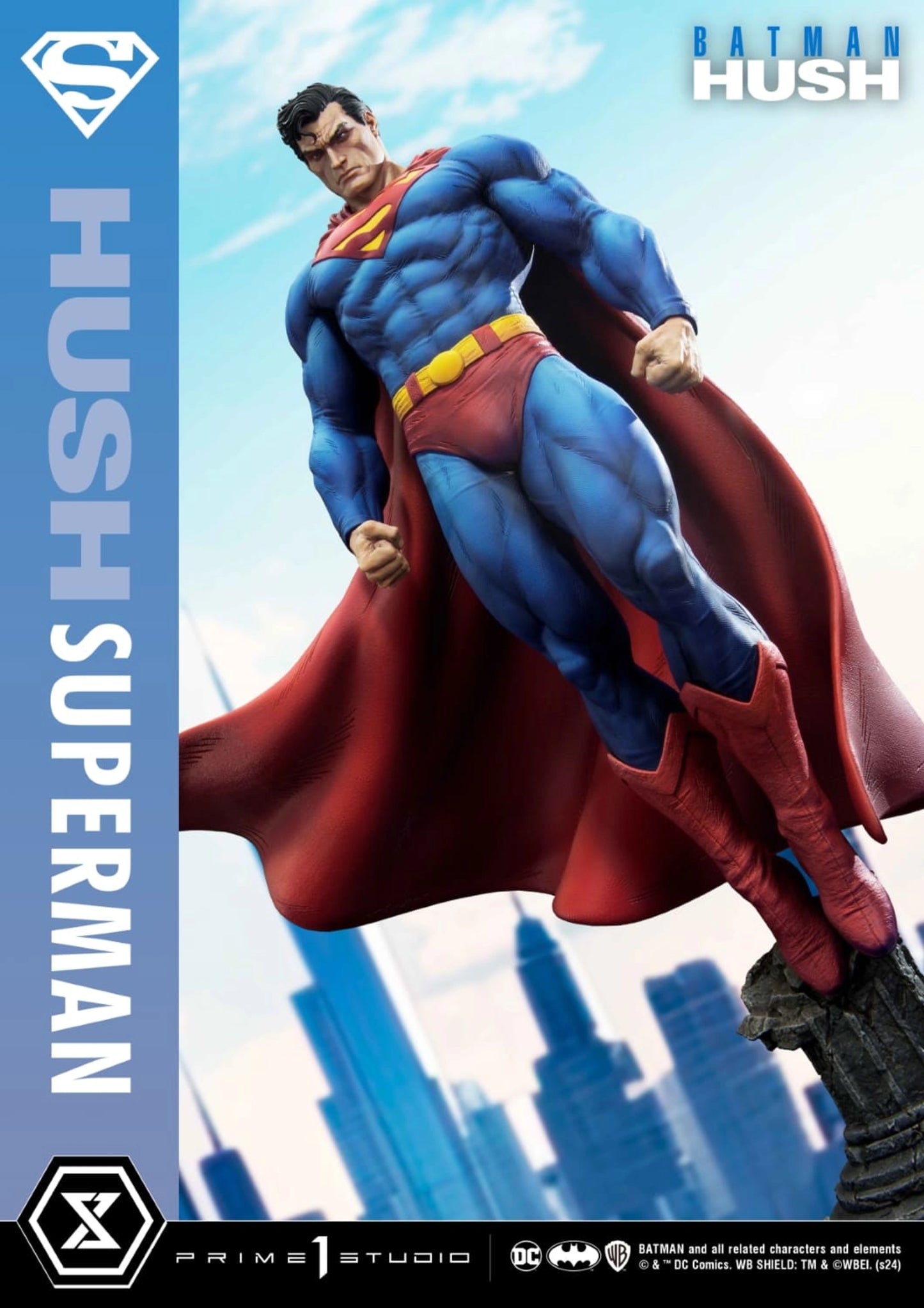 PRIME 1 STUDIO BATMAN: HUSH (COMICS) SUPERMAN 1/4 SCALE STATUE(PRE-ORDER) - Anotoys Collectibles