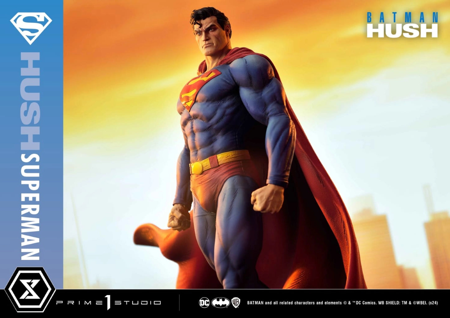 PRIME 1 STUDIO BATMAN: HUSH (COMICS) SUPERMAN 1/4 SCALE STATUE(PRE-ORDER) - Anotoys Collectibles