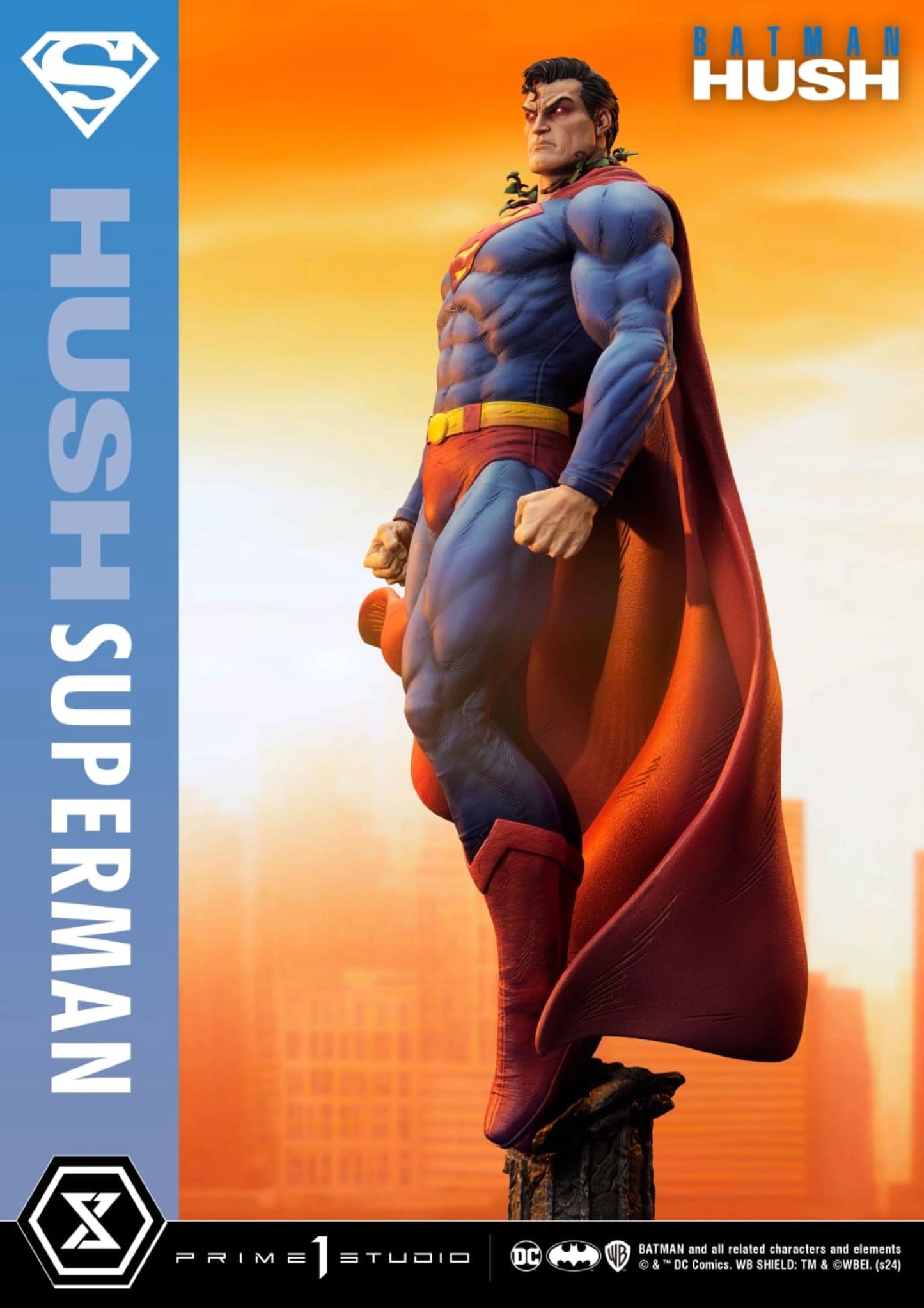 PRIME 1 STUDIO BATMAN: HUSH (COMICS) SUPERMAN 1/4 SCALE STATUE(PRE-ORDER) - Anotoys Collectibles