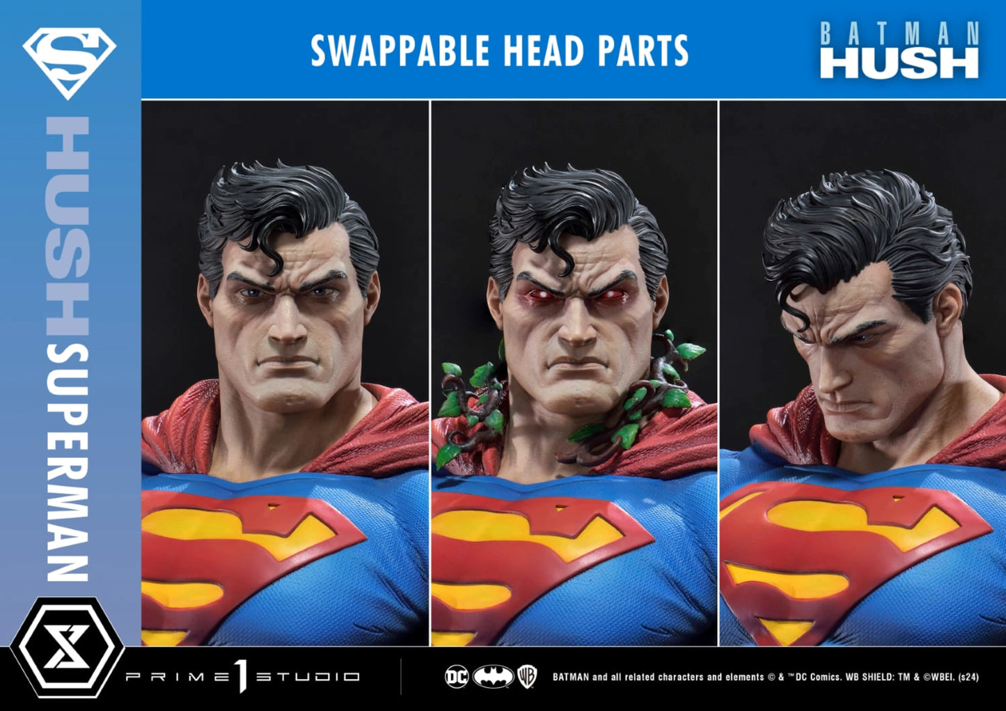 PRIME 1 STUDIO BATMAN: HUSH (COMICS) SUPERMAN 1/4 SCALE STATUE(PRE-ORDER) - Anotoys Collectibles