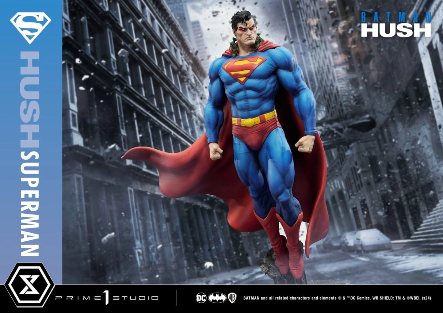 PRIME 1 STUDIO BATMAN: HUSH (COMICS) SUPERMAN 1/4 SCALE STATUE(PRE-ORDER) - Anotoys Collectibles