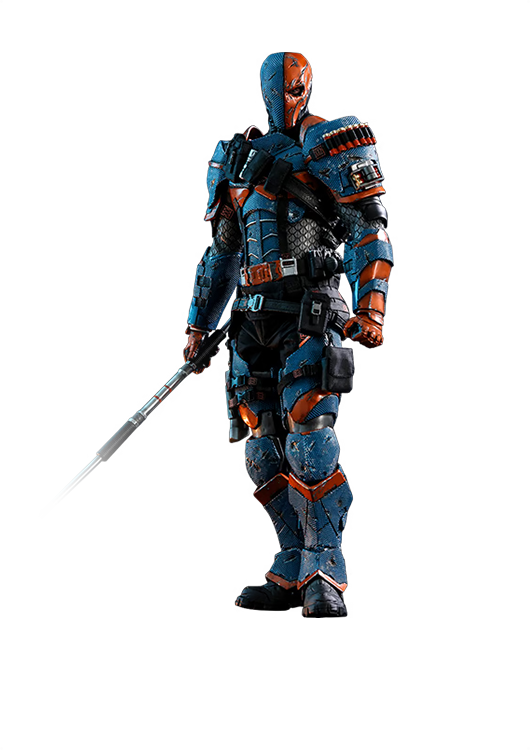 BATMAN ARKHAM ORIGINS DEATHSTROKE COLLECTIBLE FIGURE 1/6 VGM30