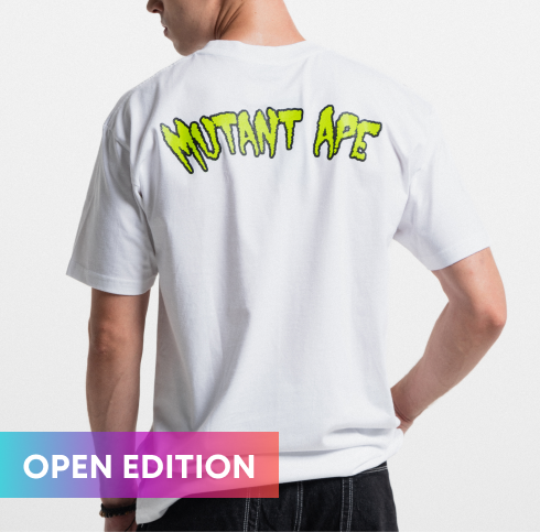 Ice Mutant Ape Tee - BLACK/WHITE MAYC22066-01 - Anotoys Collectibles