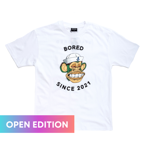Special Edition Bored Ape Phygital Tee - BLACK/WHITE BAYC5626-02 - Anotoys Collectibles