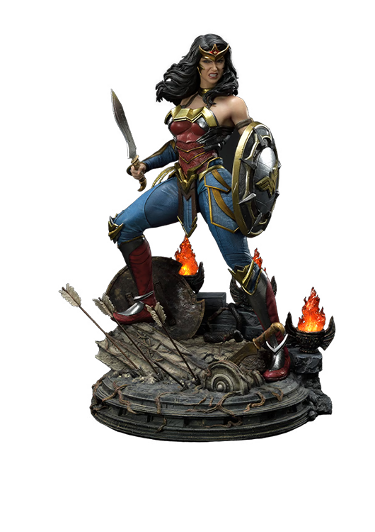 PRIME 1 STUDIO INJUSTICE 2 WONDER WOMAN LM VERSION 1/4 PMDCIJ-06LM - Anotoys Collectibles