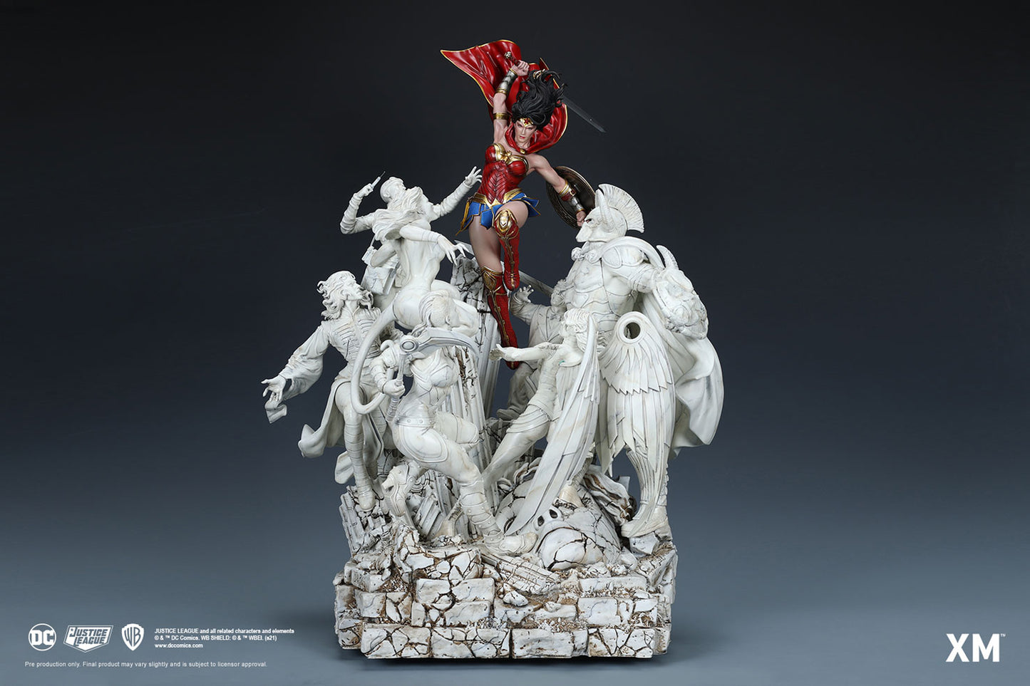 XM STUDIOS DC WONDER WOMAN COURAGE DAVID FINCH - MARBLE VER A - Anotoys Collectibles
