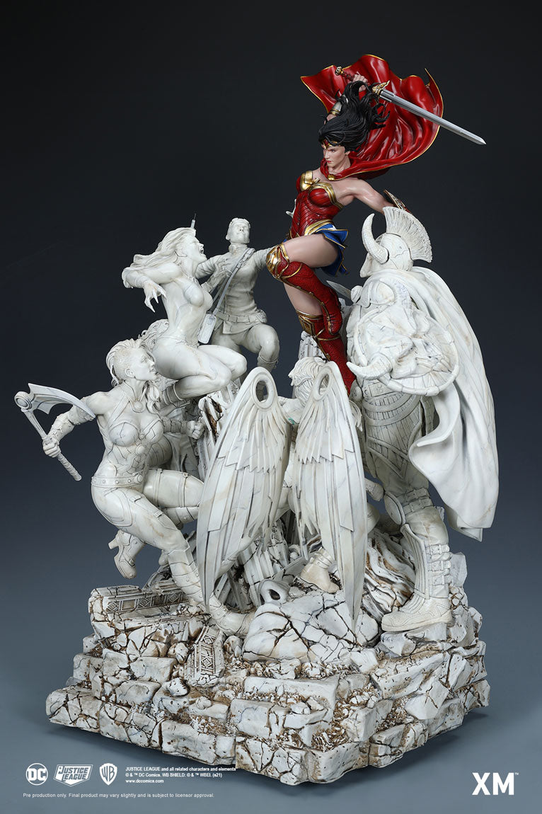 XM STUDIOS DC WONDER WOMAN COURAGE DAVID FINCH - MARBLE VER A - Anotoys Collectibles