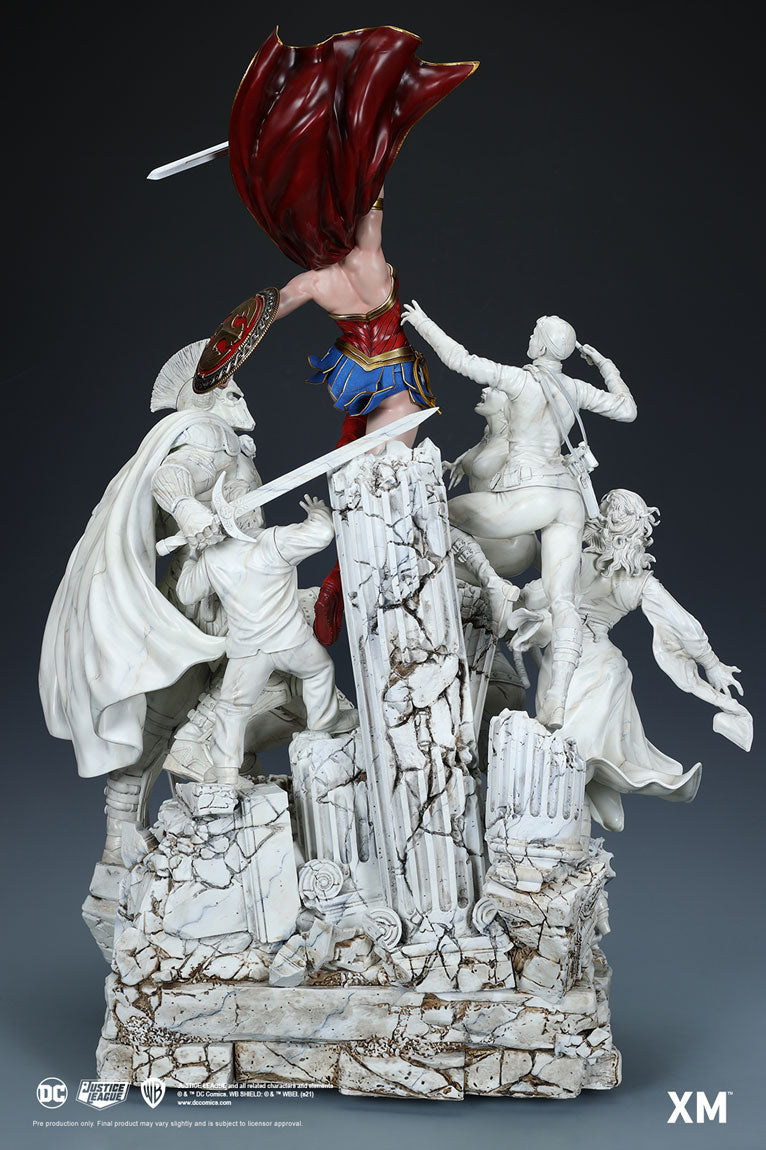XM STUDIOS DC WONDER WOMAN COURAGE DAVID FINCH - MARBLE VER A - Anotoys Collectibles