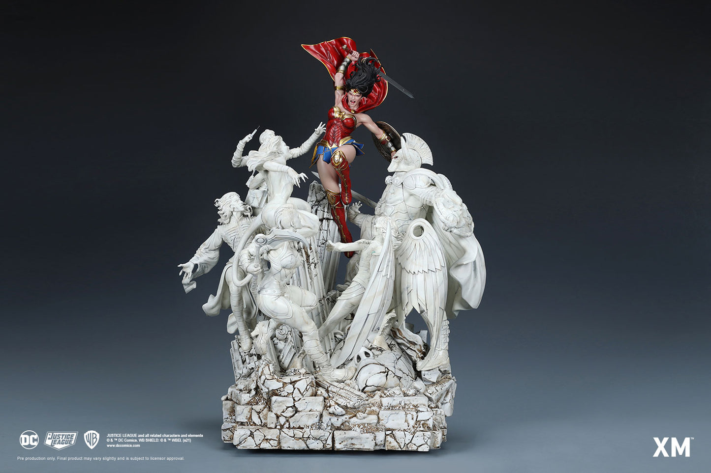 XM STUDIOS DC WONDER WOMAN COURAGE DAVID FINCH - MARBLE VER A - Anotoys Collectibles
