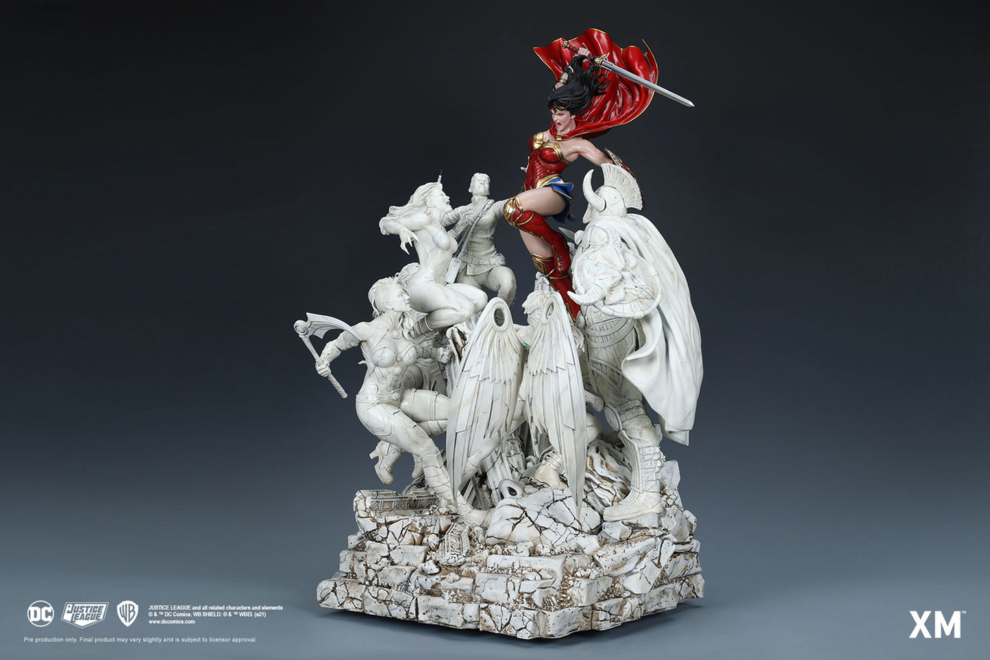 XM STUDIOS DC WONDER WOMAN COURAGE DAVID FINCH - MARBLE VER A - Anotoys Collectibles