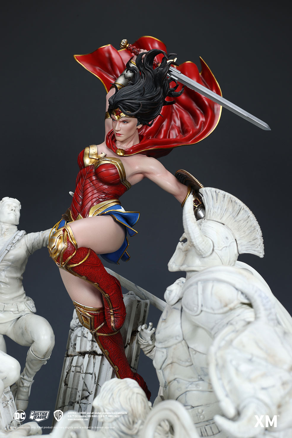 XM STUDIOS DC WONDER WOMAN COURAGE DAVID FINCH - MARBLE VER A - Anotoys Collectibles