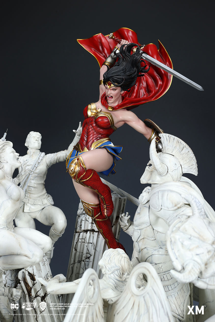 XM STUDIOS DC WONDER WOMAN COURAGE DAVID FINCH - MARBLE VER A - Anotoys Collectibles