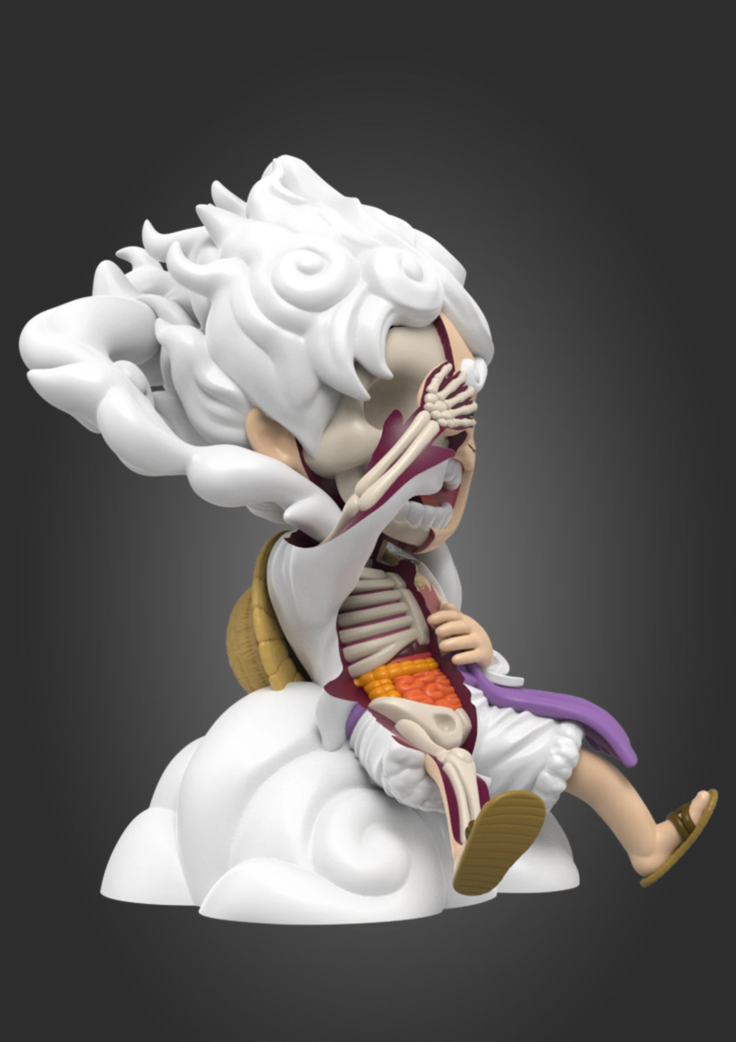 MIGHTY JAXX XXRAY ONE PIECE WANTED LUFFY GEAR 5(PRE-ORDER) - Anotoys Collectibles