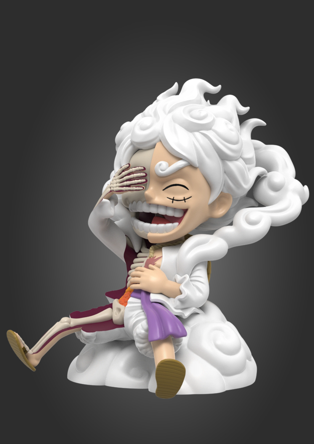 MIGHTY JAXX XXRAY ONE PIECE WANTED LUFFY GEAR 5(PRE-ORDER) - Anotoys Collectibles
