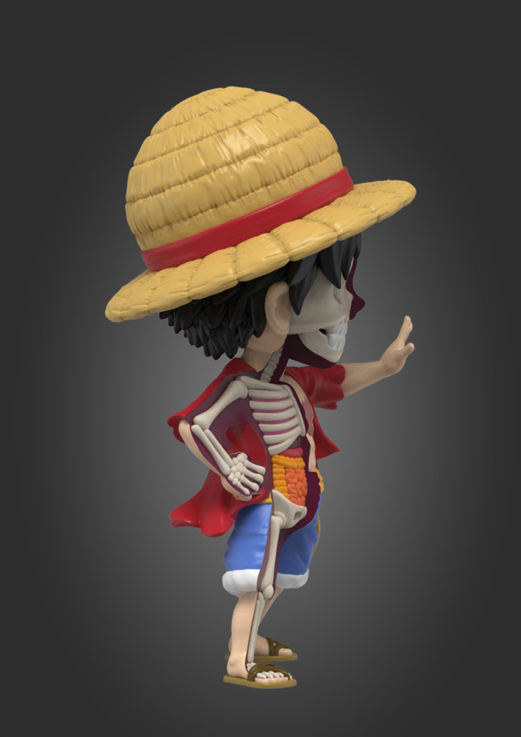 MIGHTY JAXX XXRAY ONE PIECE WANTED LUFFY(PRE-ORDER) - Anotoys Collectibles