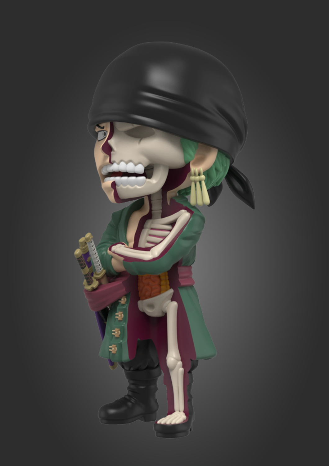 MIGHTY JAXX XXRAY ONE PIECE WANTED ZORO(PRE-ORDER) - Anotoys Collectibles