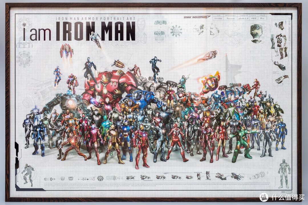 GLOADE IRON MAN ARMOR PORTRAIT ART POSTER - GCP-IAIM-001 - Anotoys Collectibles